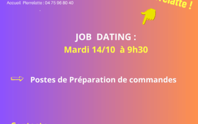JOB DATING  ML  PIERRELATTE